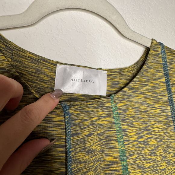 Hosbjerg Green Exposed Seams Dafnie Dress - Picture 5 of 6